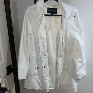 Vince Camuto Classic White Coat